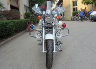 12.5KW Road Cruiser Motorcycles , Police Street Cruiser Motorcycle Double Cylinder Engine